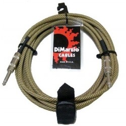 DIMARZIO EP1718SS INSTRUMENT CABLE 18ft (VINTAGE TWEED)