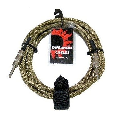DIMARZIO EP1718SS INSTRUMENT CABLE 18ft (VINTAGE TWEED)