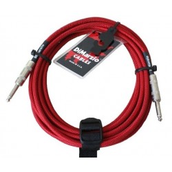  DIMARZIO EP1718SS INSTRUMENT CABLE 18ft (RED)