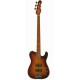 G&L ASAT BASS (3-Tone Sunburst, rosewood)