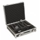 ROCKCASE RC 23206 B - Standard Line - Microphone Flight Case for 6 Microphones