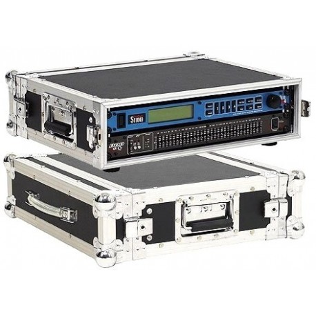 ROCKCASE RC 24102 B - Professional Line - 19" Rack Flight Case, 2HU