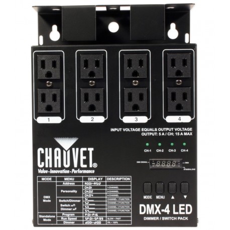 CHAUVET DMX4LED