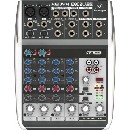 BEHRINGER XENYXQ802USB