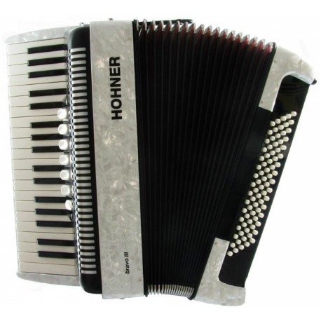 HOHNER BravoIII120 White