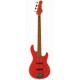 G&L MJ-4 (Clear Red, rosewood)