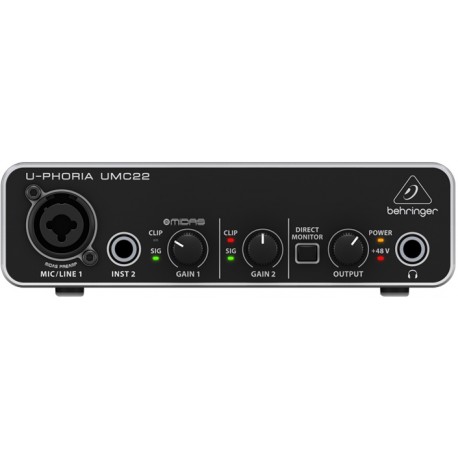 BEHRINGER U-PHORIA UMC22