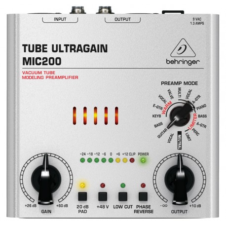 BEHRINGER TUBE ULTRAGAIN MIC200
