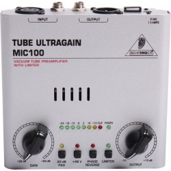 BEHRINGER TUBE ULTRAGAIN MIC100