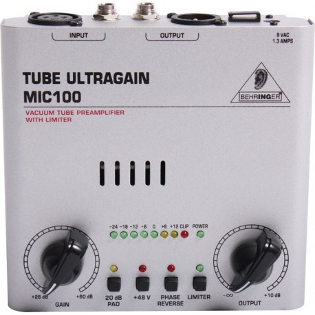 BEHRINGER TUBE ULTRAGAIN MIC100