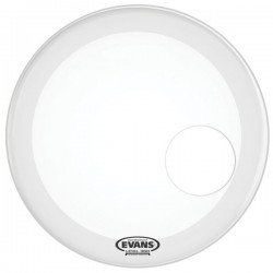EVANS BD22RSW 22" EQ3 RESO SMOOTH WHITE