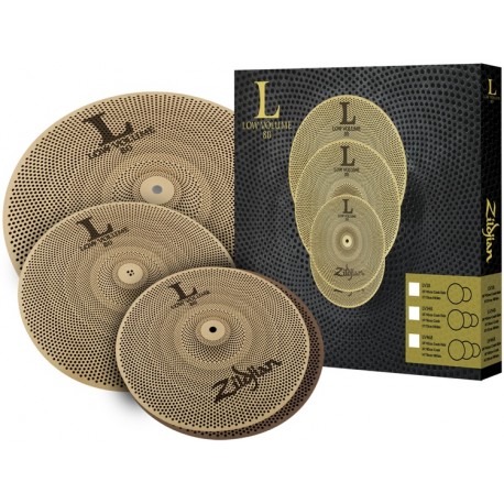 ZILDJIAN LV468 LOW VOLUME L80 CYMBAL SET 14/16/18