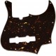 FENDER PICKGUARD FOR 5-STRING AMERICAN DELUXE JAZZ BASS 4-PLY TORTOISE SHELL