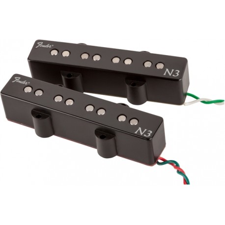 FENDER N3 NOISELESS JAZZ BASS PICKUPS