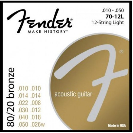 FENDER 70-12L