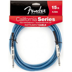 FENDER CALIFORNIA INSTRUMENT CABLE 15' LPB