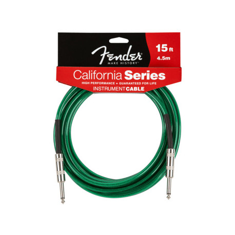 FENDER CALIFORNIA INSTRUMENT CABLE 15' SFG