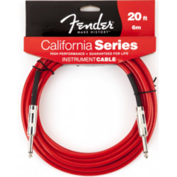 FENDER CALIFORNIA INSTRUMENT CABLE 20' CAR