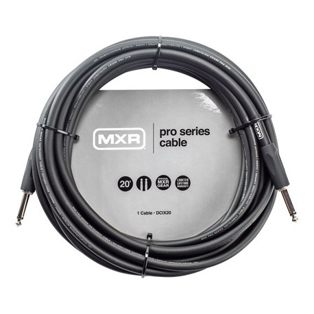 DUNLOP DCIX20 MXR PRO SERIES INSTRUMENT CABLE 20ft