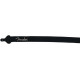 FENDER POLY STRAP.GREY 2' BLACK/PEWTER LOGO