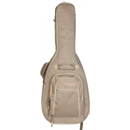 ROCKBAG RB20448K Student Line Cross Walker - Classical Guitar Gig Bag - Khaki
