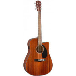 FENDER CD-60SCE ALL MAHOGANY NATURAL