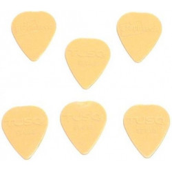 GRAPH TECH PQP-0068-V6 TUSQ STANDARD PICK 0.68mm VINTAGE (WARM) 6 PACK