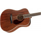 FENDER PM-1 DEADNOUGHT ALL MAHOGANY WITH CASE NATURAL