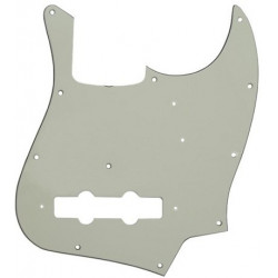 FENDER PICKGUARD JAZZ BASS 11-HOLE VINTAGE MOUNT (with truss rod notch) MINT GREEN