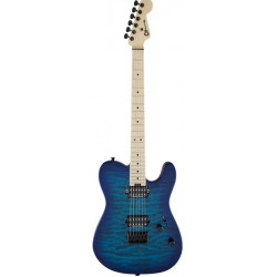 CHARVEL PRO-MOD SAN DIMAS STYLE 2 HH HT M QM MAPLE FINGERBOARD CHLORINE BURST