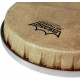 REMO Bongo Drumhead, R-Series, 7.15", SKYNDEEP®, "Calfskin" Graphic