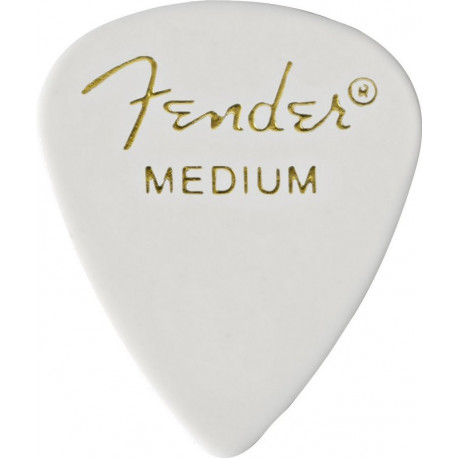 FENDER 351 CLASSIC CELLULOID WHITE MEDIUM