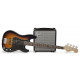 FENDER SQUIER PJ BASS PACK BROWN SUNBURST