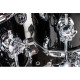 NATAL DRUMS DNA ROCK DRUM KIT BLACK HARDWARE PACK