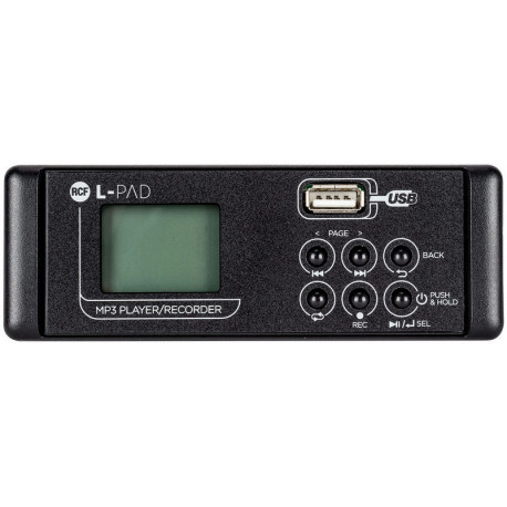 RCF LPAD PLAYER RECORDER CARD MK2