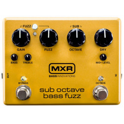 DUNLOP M287 MXR SUB OCTAVE BASS FUZZ