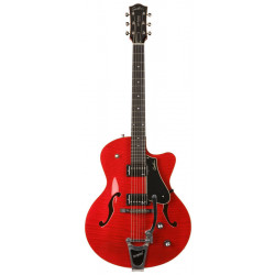 GODIN 035182 - 5th Avenue Uptown Tr Red GT w/Bigsby with TRIC