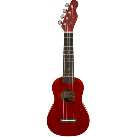 FENDER UKULELE VENICE SOPRANO CHERRY