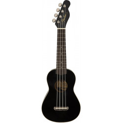FENDER UKULELE VENICE SOPRANO BLACK