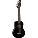 FENDER UKULELE VENICE SOPRANO BLACK
