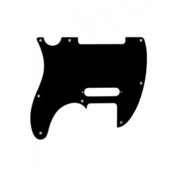 FENDER PICKGUARD FOR TELE 8 HOLE 1 PLY BLACK "BAKELITE"