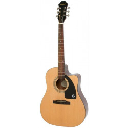 EPIPHONE AJ-100CE (PASSIVE) NATURAL CH HDWE