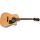 EPIPHONE AJ-100CE (PASSIVE) NATURAL CH HDWE