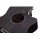 SCHECTER DELUXE ACOUSTIC SSTBLK