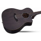 SCHECTER DELUXE ACOUSTIC SSTBLK