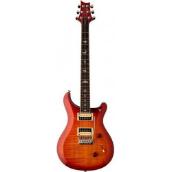PRS SE CUSTOM 24 Creme Binding (Cherry Sunburst)