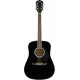 FENDER FA-125 DREADNOUGHT ACOUSTIC BLACK