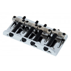 FENDER AMERICAN DELUXE 4-STRING BASS BRIDGE ASSEMBLY CHROME