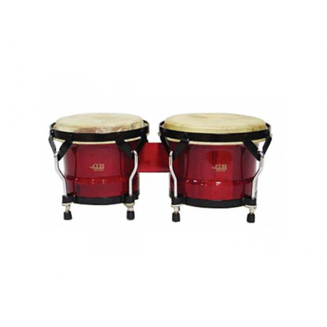 DB PERCUSSION BOBBS-500, 7" & 8.5" WINE RED