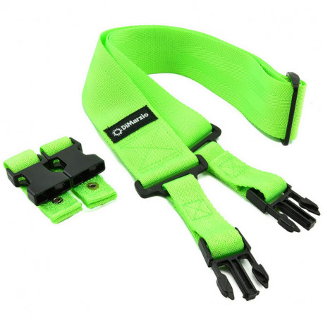 DIMARZIO DD2200 CLIPLOCK NEON GREEN